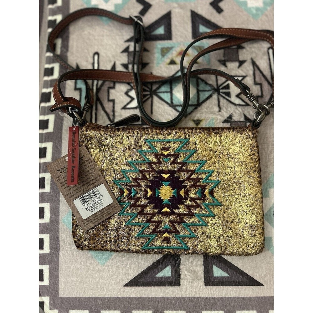 JUSTIN BRAND CROSSBODY SHOULDER / CLUTCH BAG‎ Cowgirl Core - Picture 6 of 7